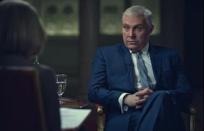 Dónde ver La gran exclusiva, la película que revive el escándalo del príncipe Andrés